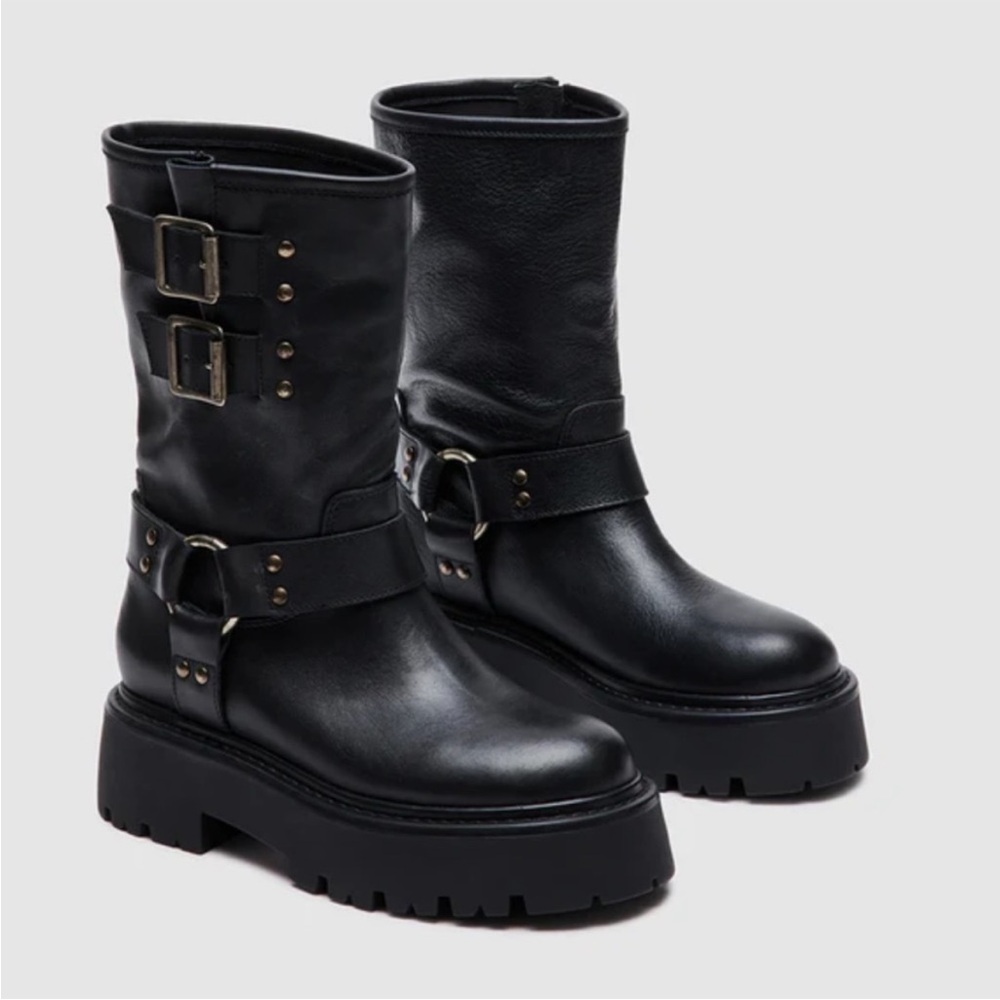 Steve Madden Reika Motorcycle Boot